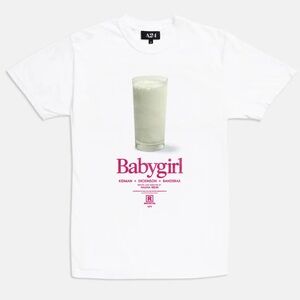 A24 Babygirl Milk Tee Size -LARGE / Sold Out
